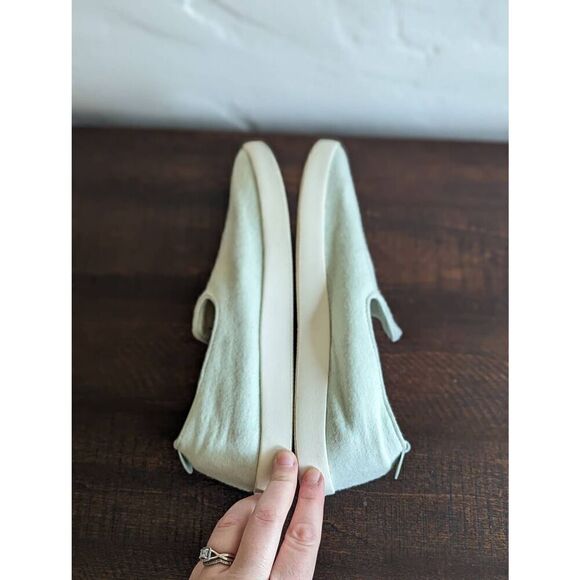 Allbirds Wool Loungers Light Mint Green Slip On Comfort Loafer Shoes - Size 7 - Picture 5 of 8